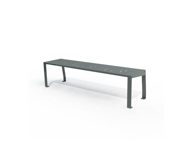 Banquette Square métal peint Banquette Square métal peint