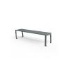 Banquette Square métal peint