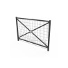 Barrière de ville Mériadeck avec grillage