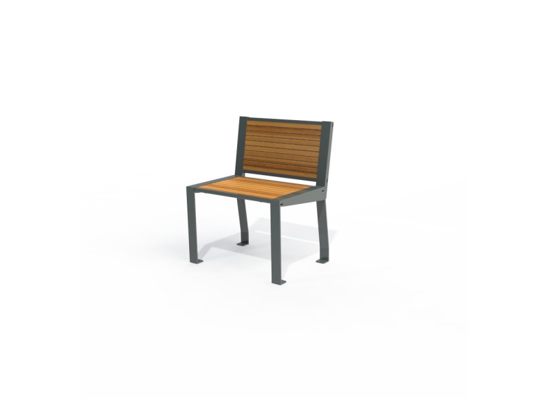 Chaise Square stratifié compact Chaise Square stratifié compact