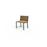 Chaise Square stratifié compact