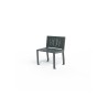 Chaise Square métal peint
