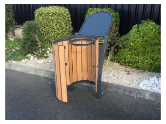 Corbeille Annecy stratifié compact