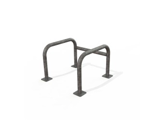 Etrier de protection 4 pieds galvanisé