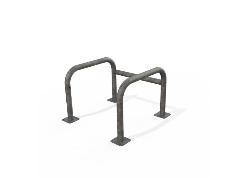 Etrier de protection 4 pieds galvanisé