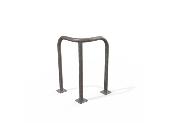 Arceau d'angle de protection 3 pieds galvanisé