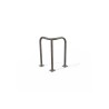 Arceau d'angle de protection 3 pieds galvanisé