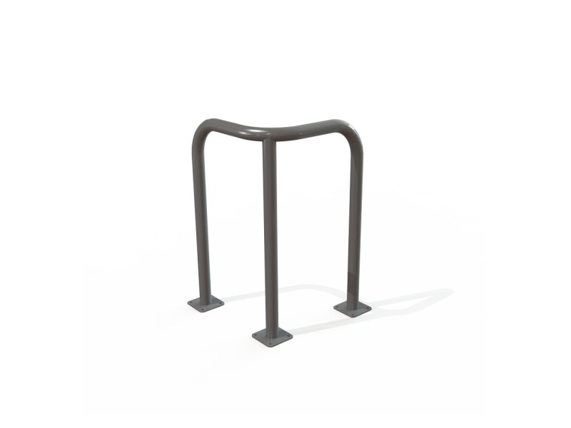 Arceau d'angle de protection 3 pieds peint Arceau d'angle de protection 3 pieds peint