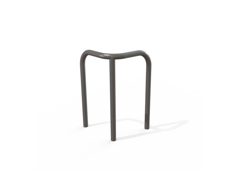 Arceau d'angle de protection 3 pieds peint Arceau d'angle de protection 3 pieds peint