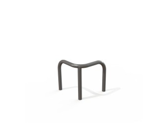 Arceau d'angle de protection 3 pieds peint