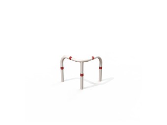 Arceau d'angle de protection industriel 3 pieds