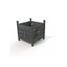 Jardinière Chartrons tête boule métal peint