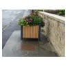Jardinière Chartrons tête boule stratifié compact