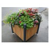 Jardinière Chartrons tête boule stratifié compact