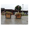 Jardinière Chartrons tête boule stratifié compact