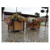 Jardinière Chartrons tête boule stratifié compact