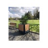 Jardinière Square stratifié compact