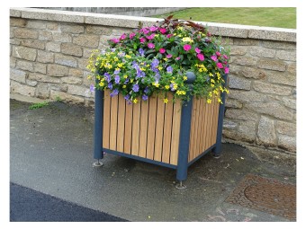 Jardinière Chartrons tête boule stratifié compact