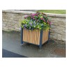 Jardinière Chartrons tête boule stratifié compact