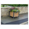 Jardinière Chartrons tête boule stratifié compact