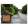 Jardinière Chartrons tête boule stratifié compact