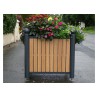 Jardinière Chartrons tête boule stratifié compact
