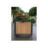 Jardinière Chartrons tête boule stratifié compact