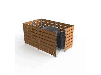 Panneau de cache conteneur modulaire