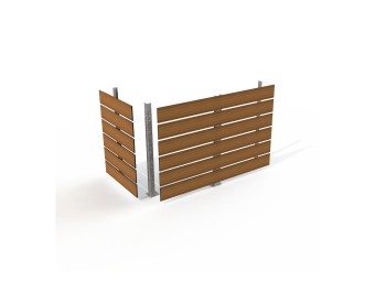 Panneau de cache conteneur modulaire