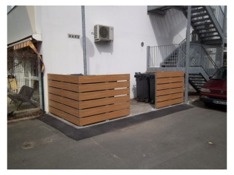 Panneau de cache conteneur modulaire
