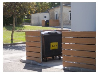 Panneau de cache conteneur modulaire