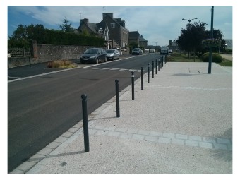 Potelet Chartrons tête boule