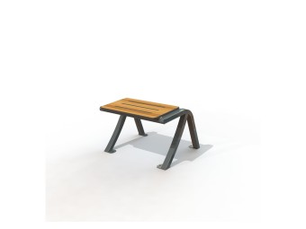 Tabouret exterieur Bergerac stratifié compact