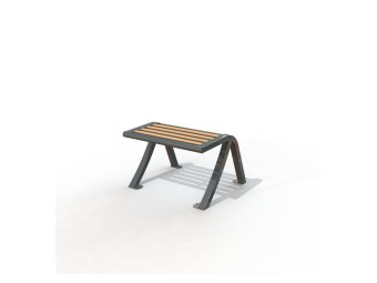 Tabouret exterieur Horizon stratifié compact