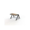 Tabouret exterieur Horizon stratifié compact