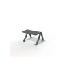 Tabouret exterieur Horizon métal peint