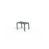 Tabouret exterieur Square métal peint