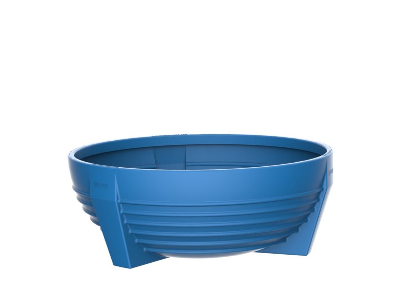 Jardinière ronde Futura en plastique Jardinière ronde Futura en plastique