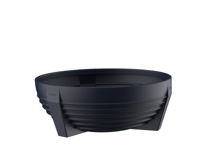 Jardinière ronde Futura en plastique Jardinière ronde Futura en plastique
