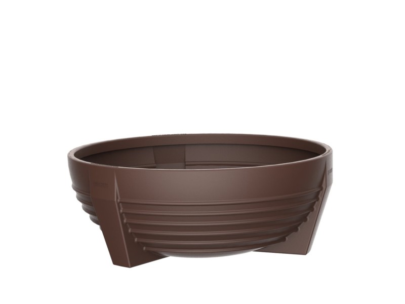 Jardinière ronde Futura en plastique Jardinière ronde Futura en plastique