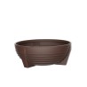 Jardinière ronde Futura en plastique