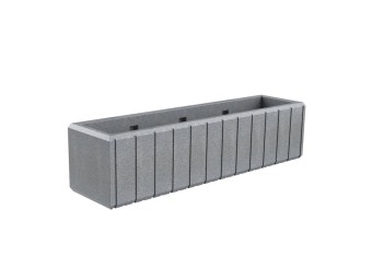 Jardinière Heba en polyéthylène recyclable