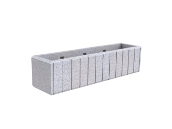 Jardinière Heba en polyéthylène recyclable