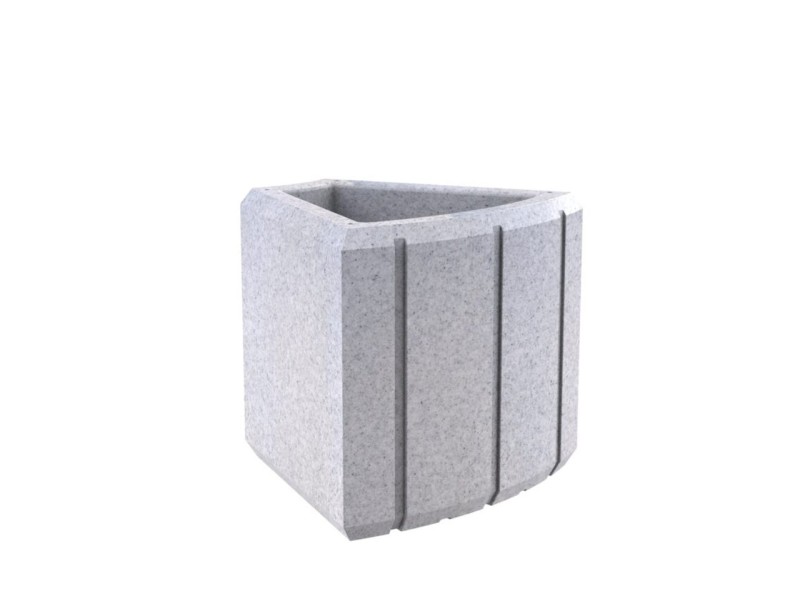 Jardinière Heba en polyéthylène recyclable Jardinière Heba en polyéthylène recyclable