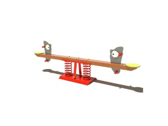 Jeu sur ressort Singes - 2 places