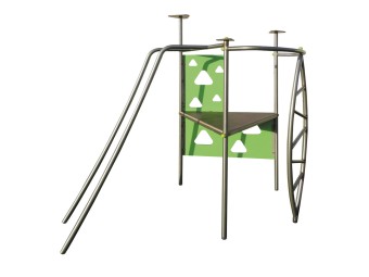 Petite structure de jeu Inoxa - hauteur 90 cm
