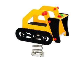Jeu sur ressort Bulldozer