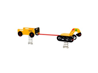 Jeu sur ressort Bulldozer avec Remorque