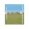 Cage de football-handball galvanisée à sceller