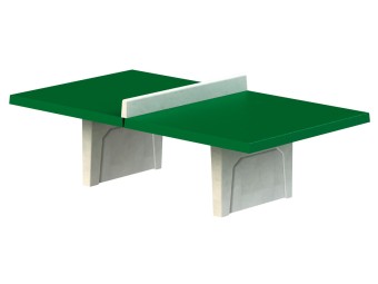 Table ping pong en béton à poser